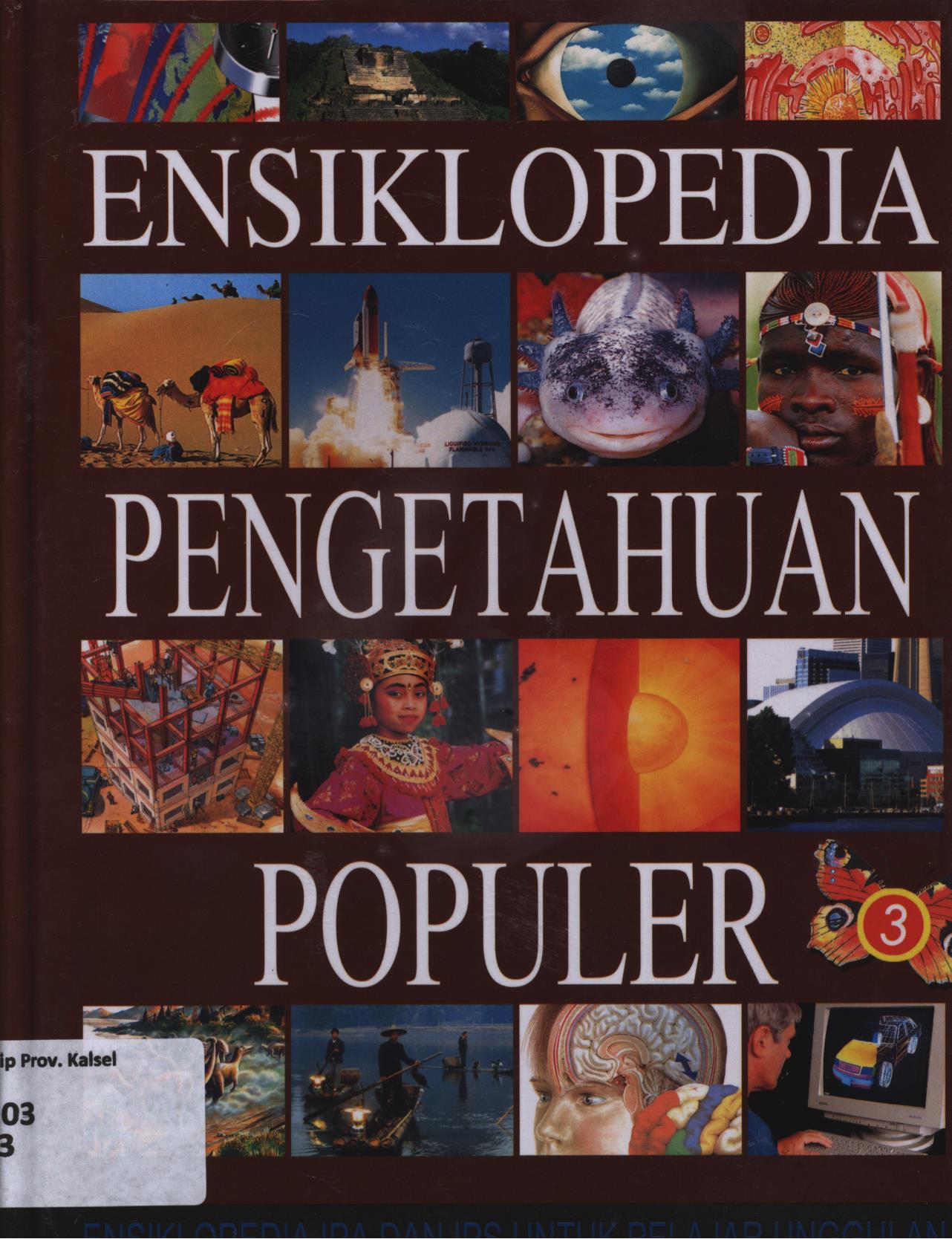 Cover Ensiklopedia pengetahuan populer (Ensiklopedia IPA dan IPS untuk pelajar unggulan) 3 jepang - Musik / Henry P.