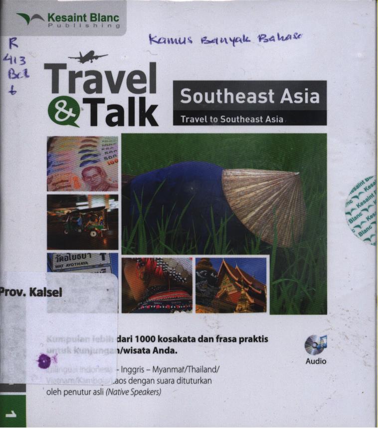 Cover Travel dan talk Southeast Asia / Berlitz