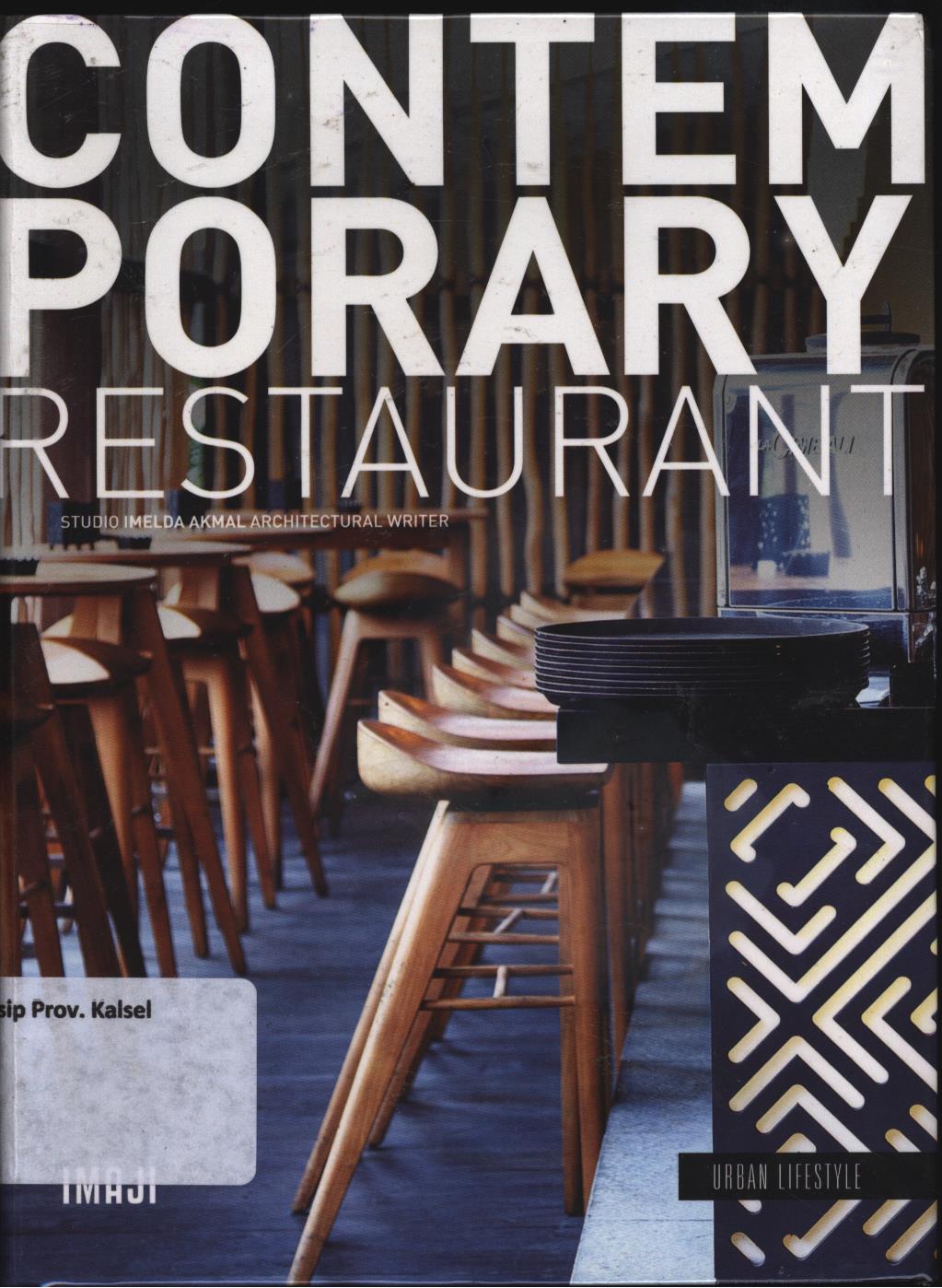 Cover Contemporary  restaurant / Imelda Akmal