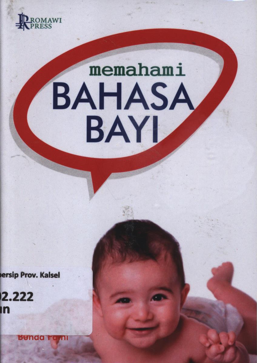 Cover Memahami bahasa bayi / Bunda Fathi