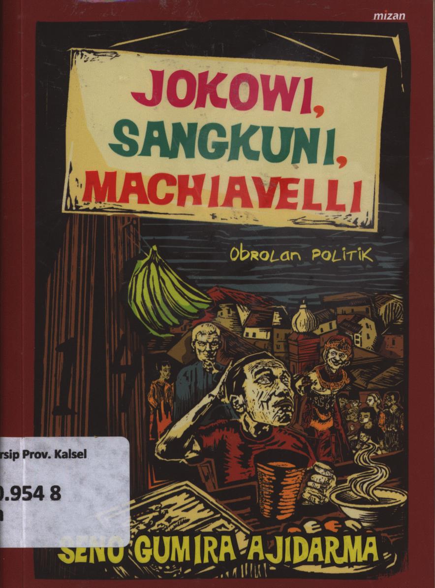 Cover Jokowi sangkuni, machiavelli / Seno Gumira Ajidarma