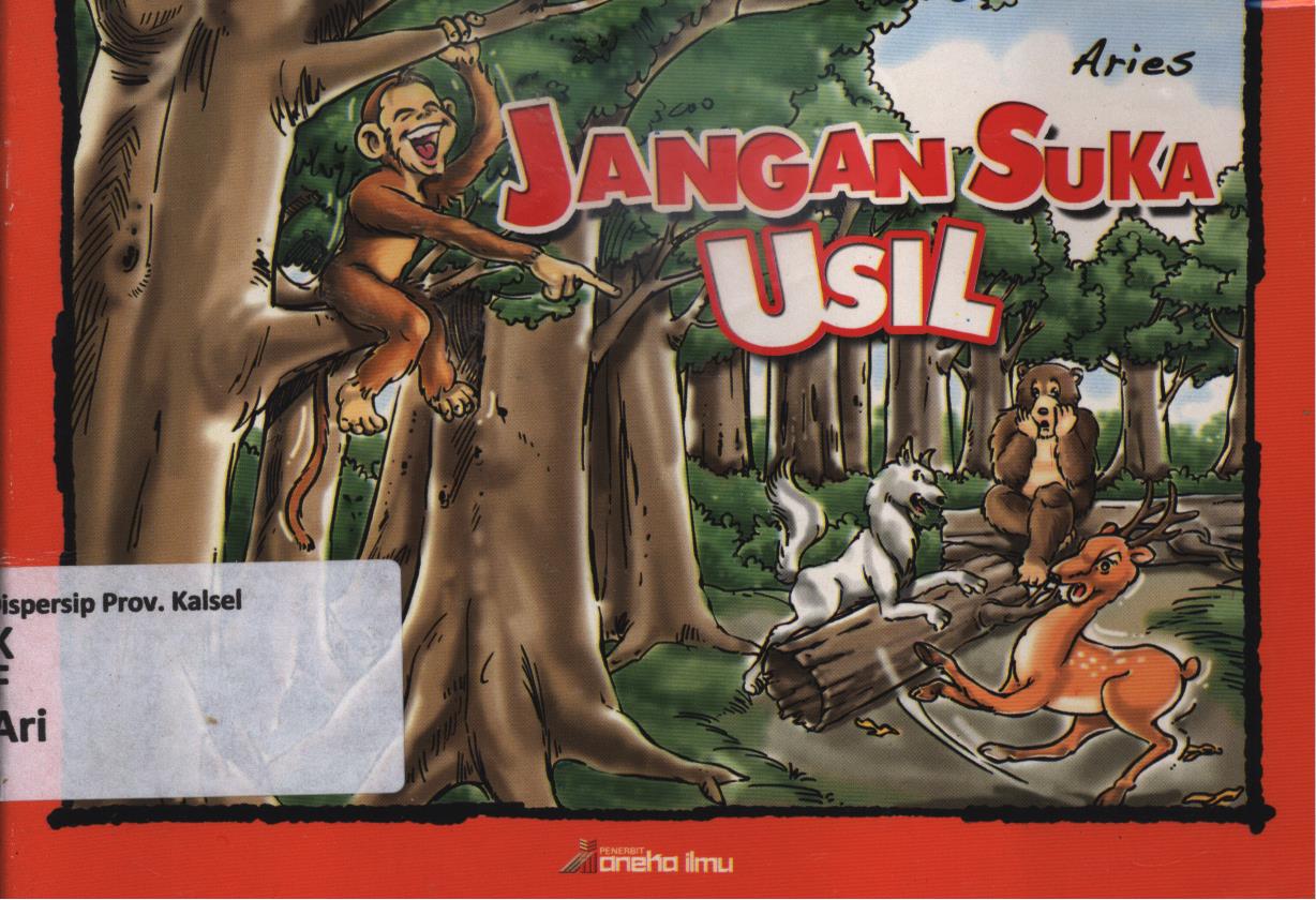 Cover Jangan suka usil / Aries ; editor, Sulistiono