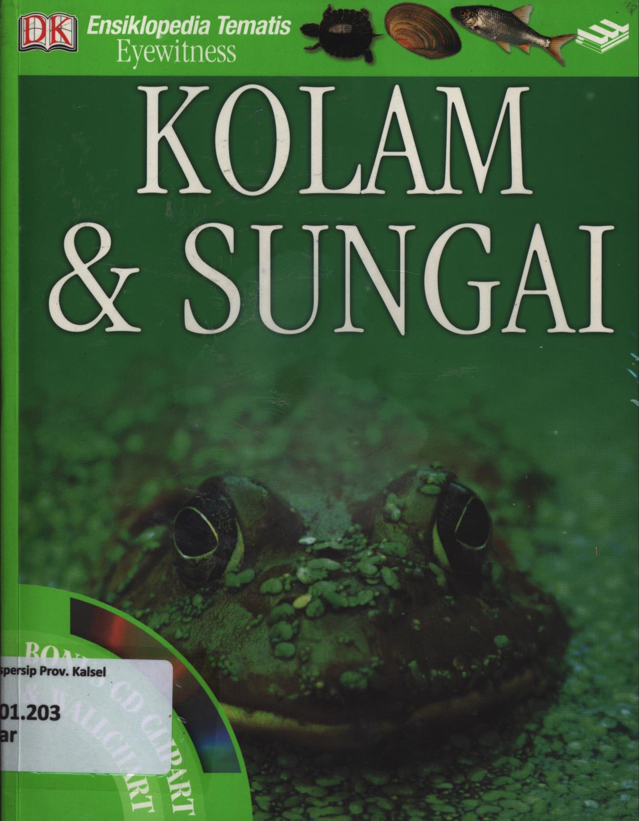 Cover Eyewitness kolam dan sungai / Steve Parker