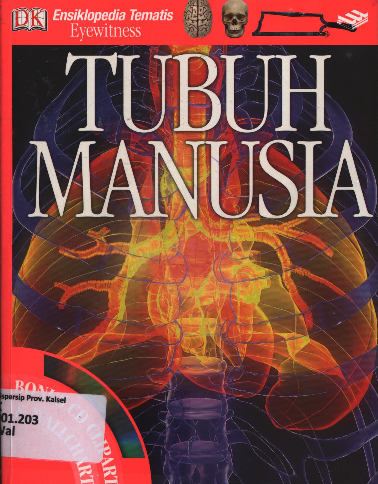 Cover Eyewitness tubuh manusia / Richard Walker