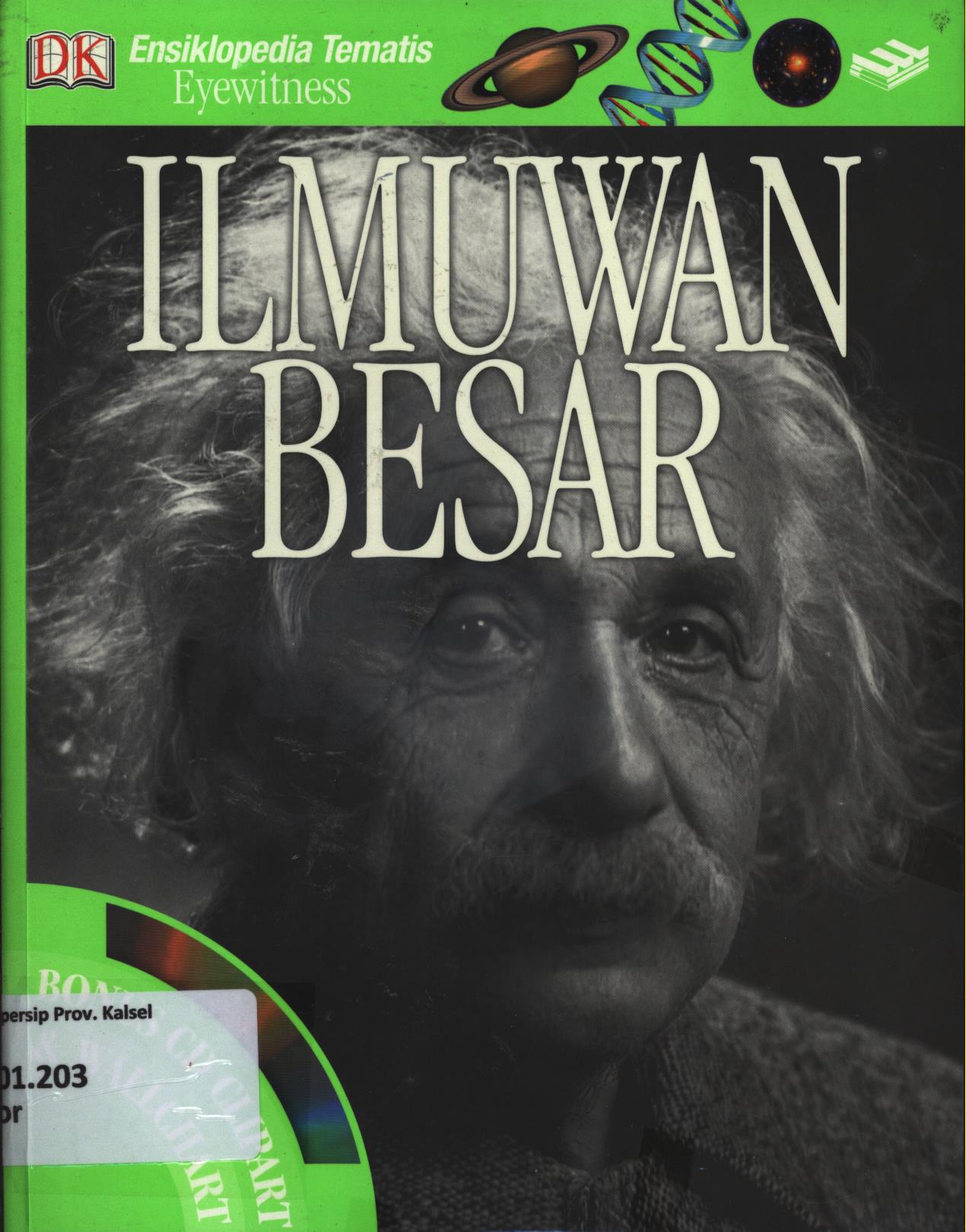 Cover Eyewitness ilmuwan besar / Jacqueline Fortey