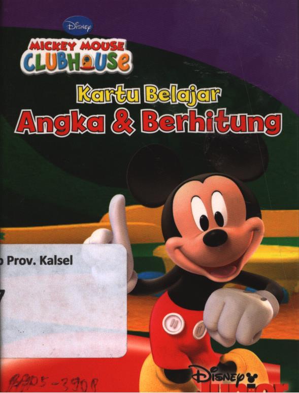 Cover Kartu belajar angka dan berhitung / penerjemah, Windrati Hapsari ; editor, Windrati Hapsari
