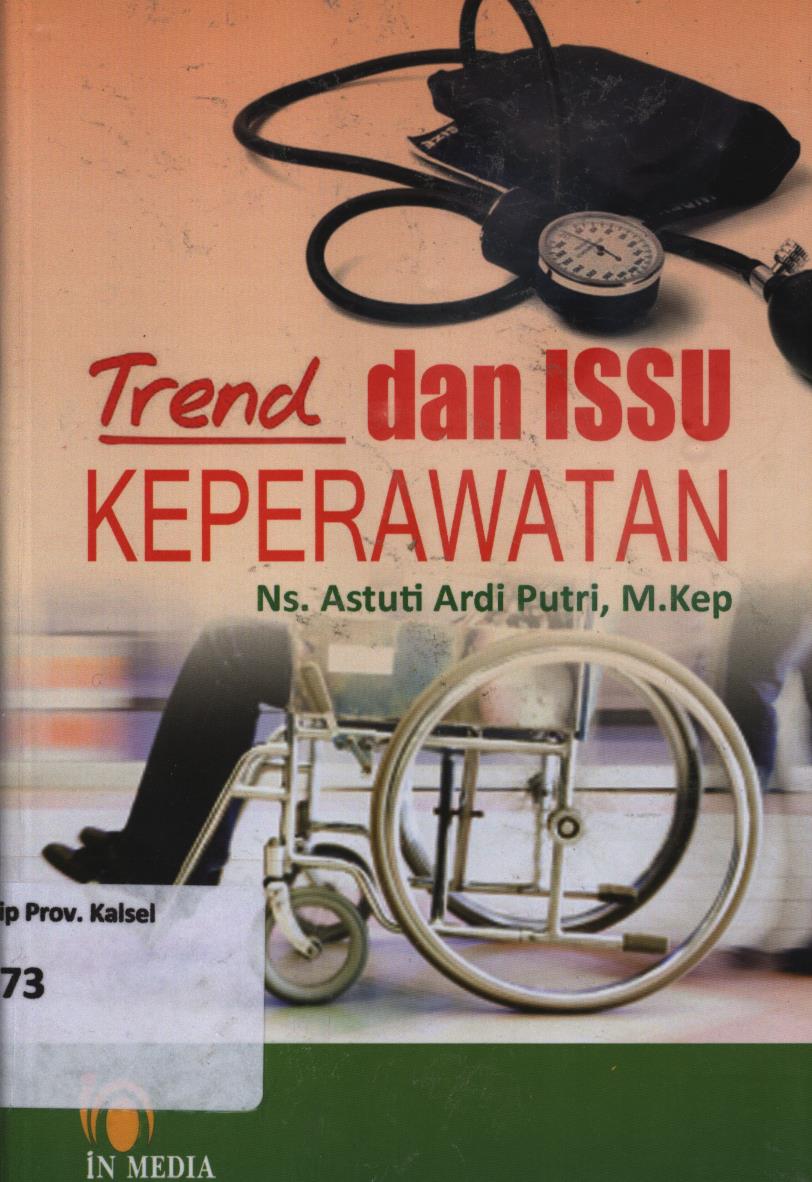 Cover Trend dan ISSU keperawatan / Ns.Astuti Ardi Putri