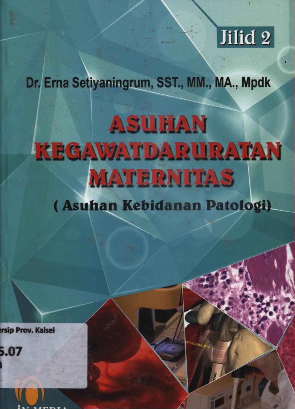Cover Asuhan kegawatdaruratan maternitas (Asuhan Kebidanan Patologi) jilid 2 / Erni Setiyaningrum
