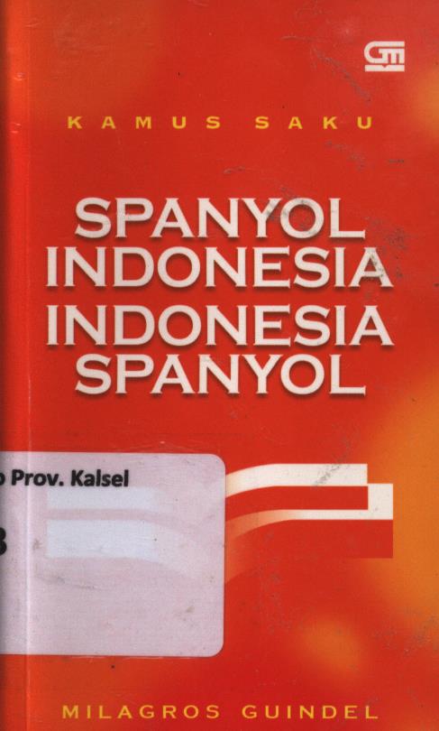 Cover Kamus saku Spanyol-Indonesia, Indonesia-Spanyol / Guindel,Milagros