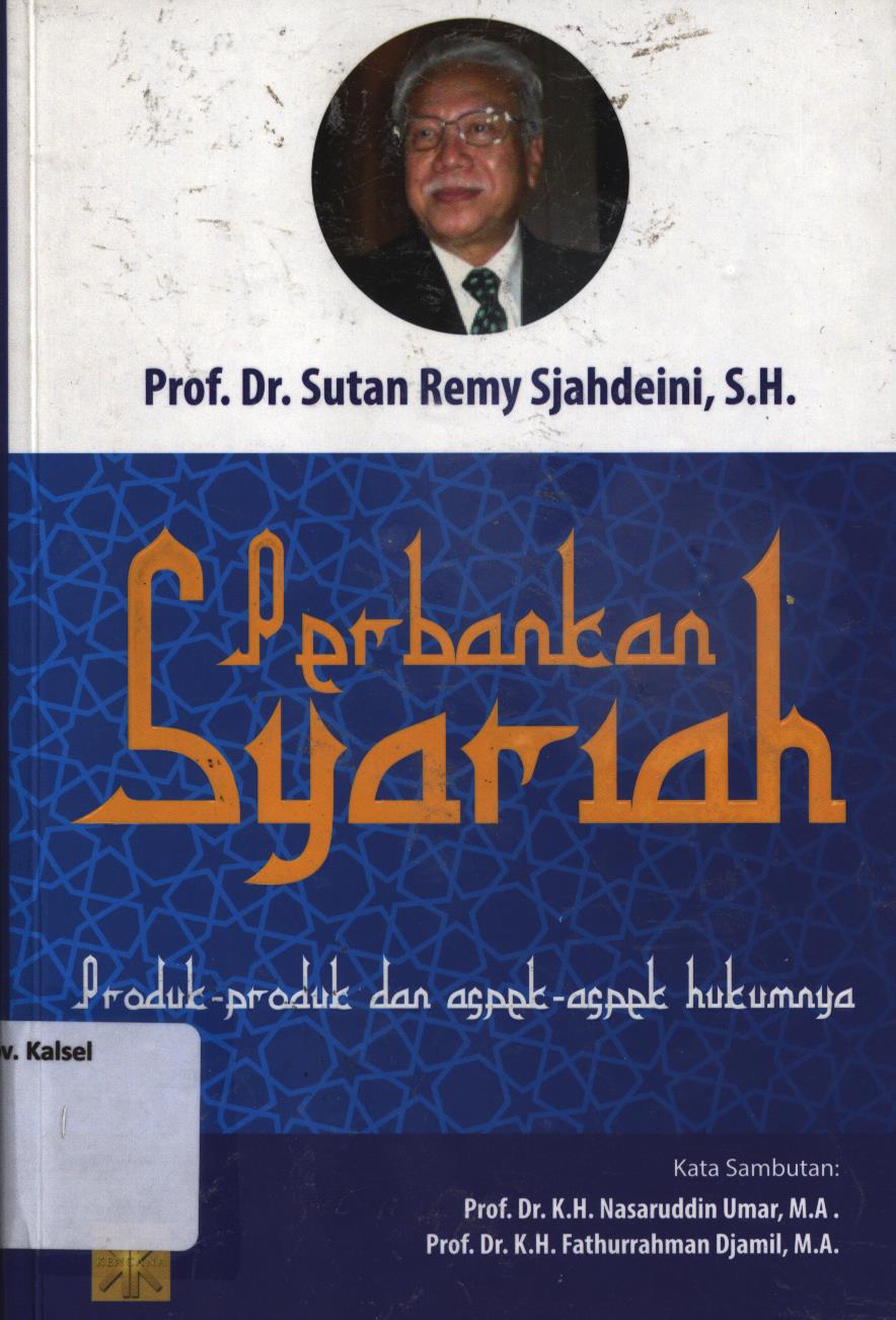 Cover Perbankan syariah :  produk-produk dan aspek-aspek hukumnya / Sutan Remy Sjahdeini