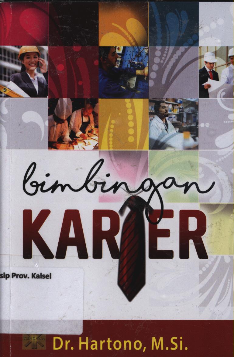 Cover Bimbingan karier edisi pertama / Hartono