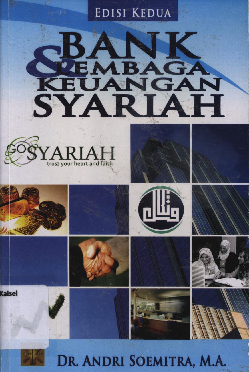 Cover Bank dan lembaga keuangan syariah / Andri Soemitra