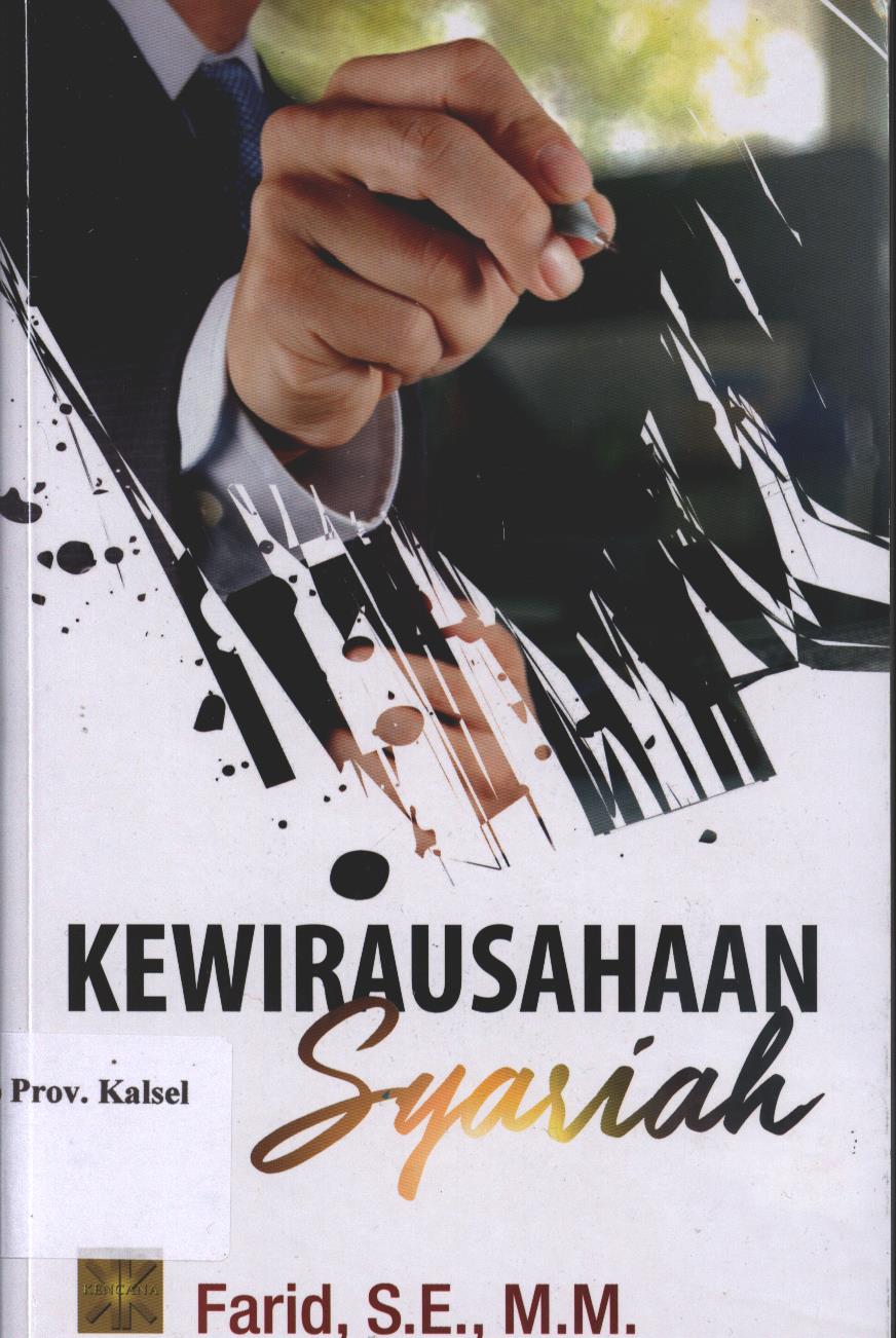 Cover Kewirausahaan Syariah / Farid