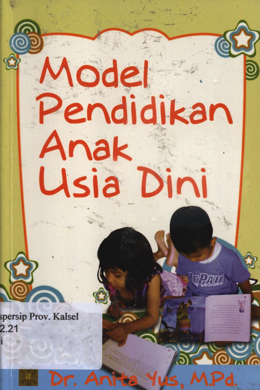 Cover Model Pendidikan Anak Usia Dini. / Anita Yus