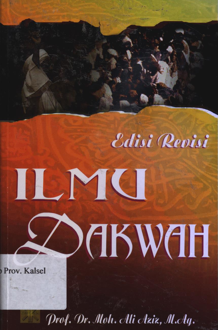 Cover Ilmu Dakwah / Moh.Ali Aziz