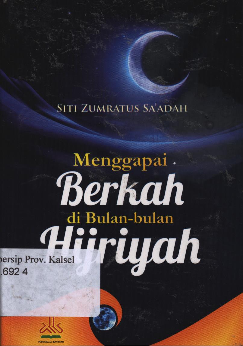 Cover Menggapai Berkah di Bulan - bula Hijriah