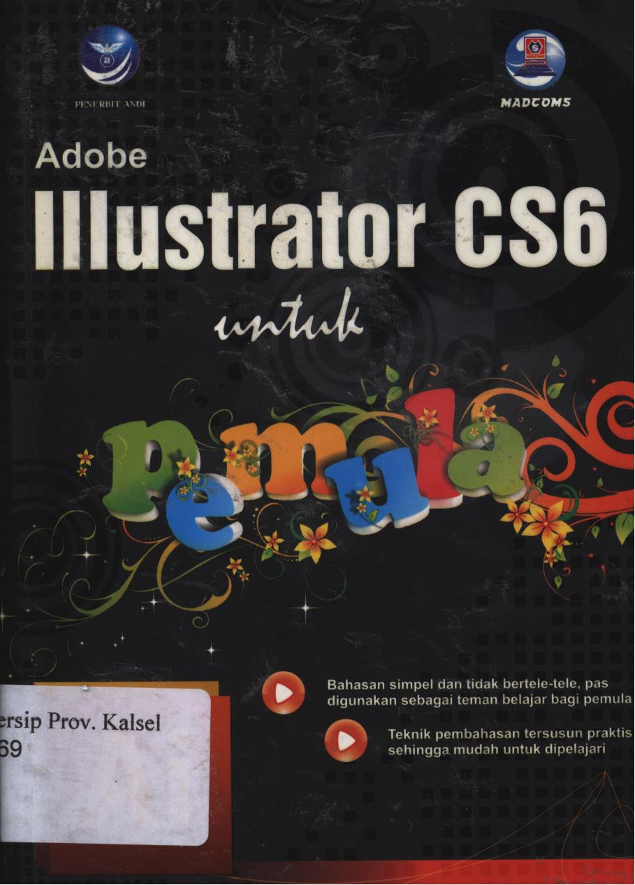 Cover Adobe illustrator CS6 untuk pemula