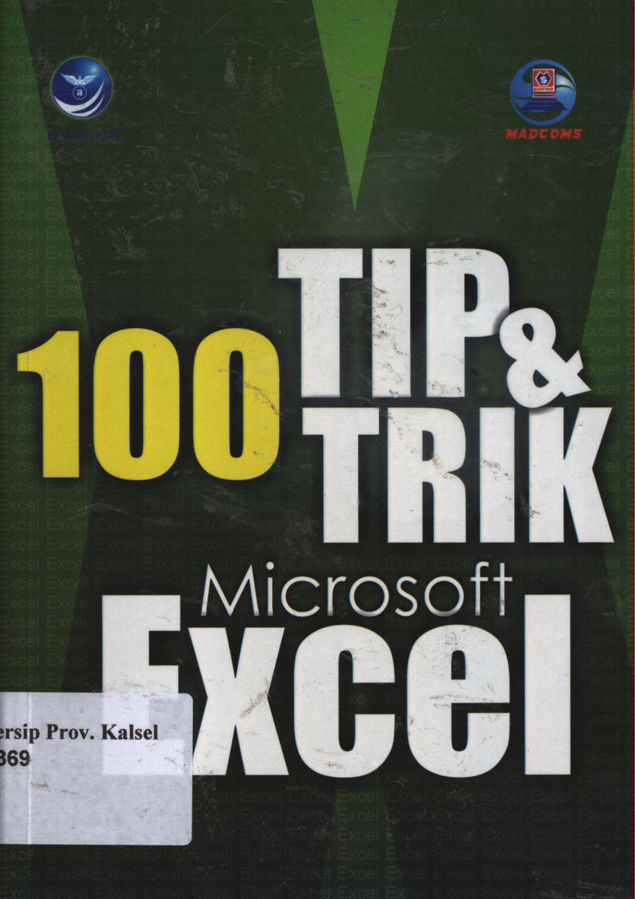Cover 100 Tip dan Microsoft Excel 2013