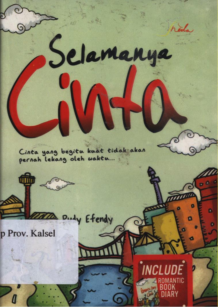 Cover Selamanya cinta / Rudy Efendy ; editor, Th. Arie Prabawati