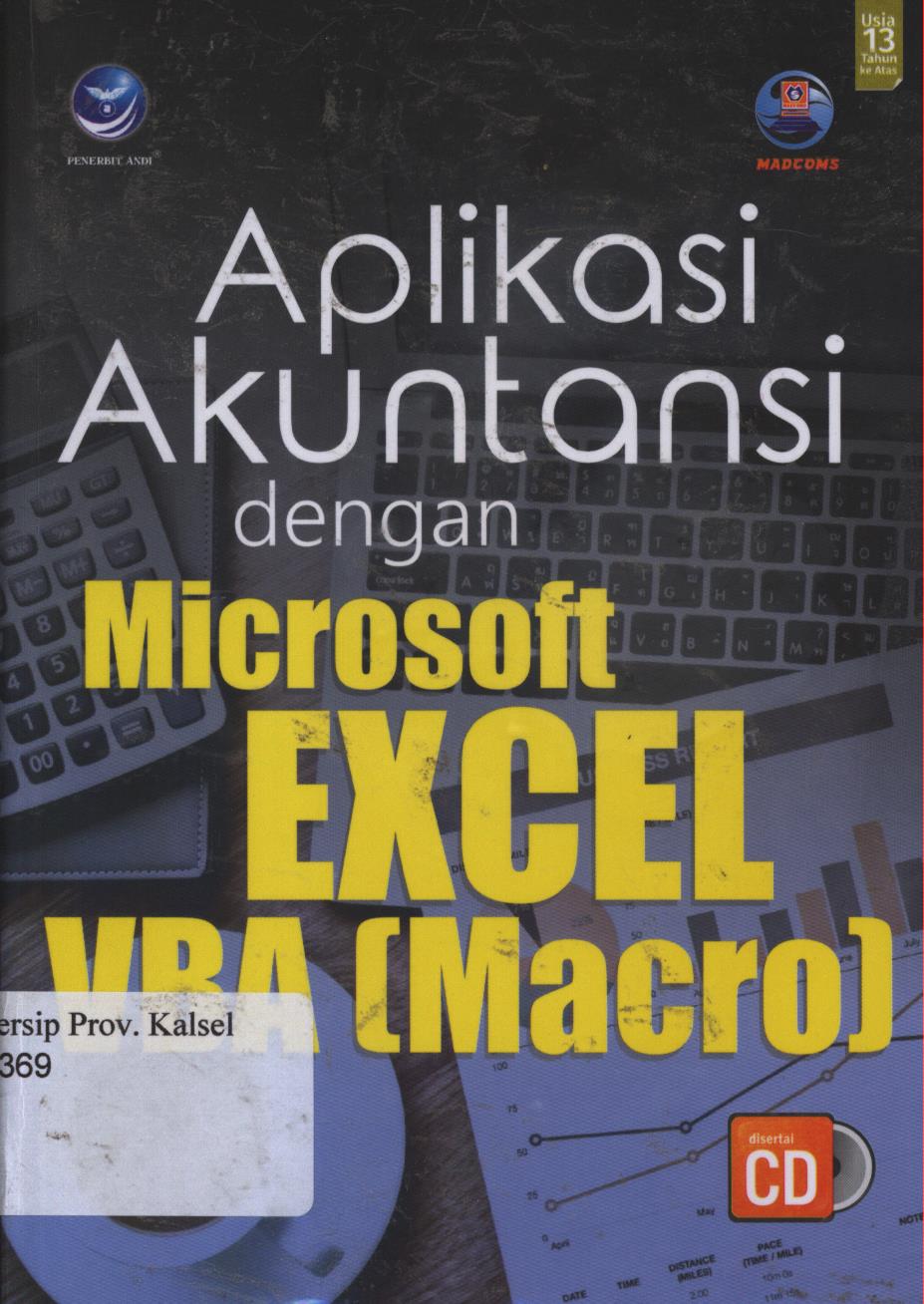 Cover Aplikasi Akuntansi dengan Microsoft Excel VBA (Macro)