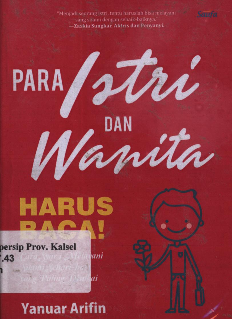 Cover Para istri dan wanita harus baca / Yanuar Arifin ; editor, AH. Zain Malik
