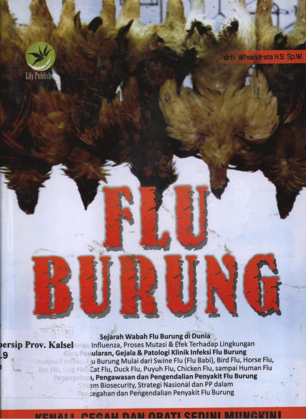 Cover Flu burung / Wheindrata H.S. ; editor, Fl. Sigit Suyantoro