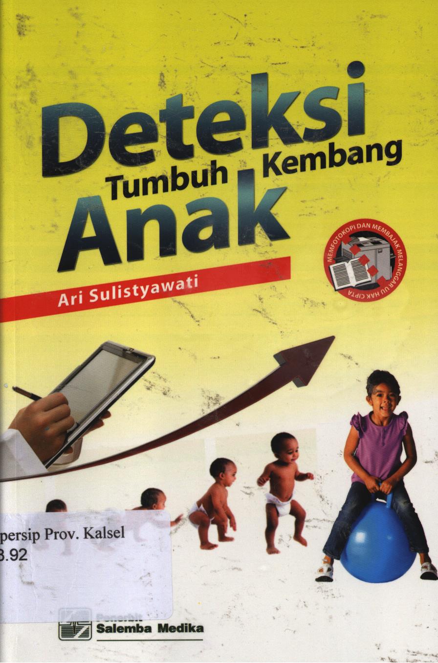 Cover Deteksi tumbuh kembang anak / Ari Sulistyawati