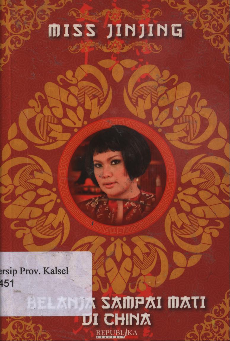 Cover Miss Jinjing belanja sampai mati di china / Amelia Masniari
