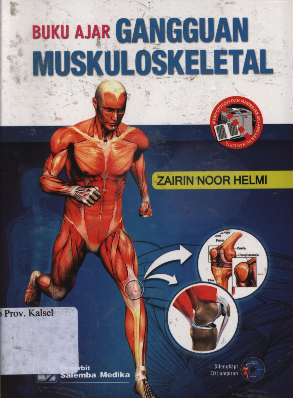 Cover Buku  ajar gangguan muskuloskeletal / Zairin Noor Helmi
