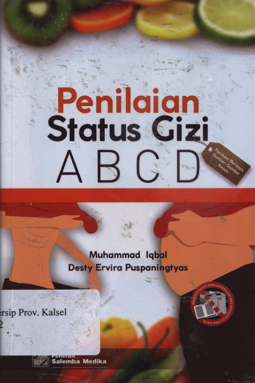 Cover Penilaian status gizi ABCD / Muhammad Iqbal, Desty Ervira Puspaningtyas