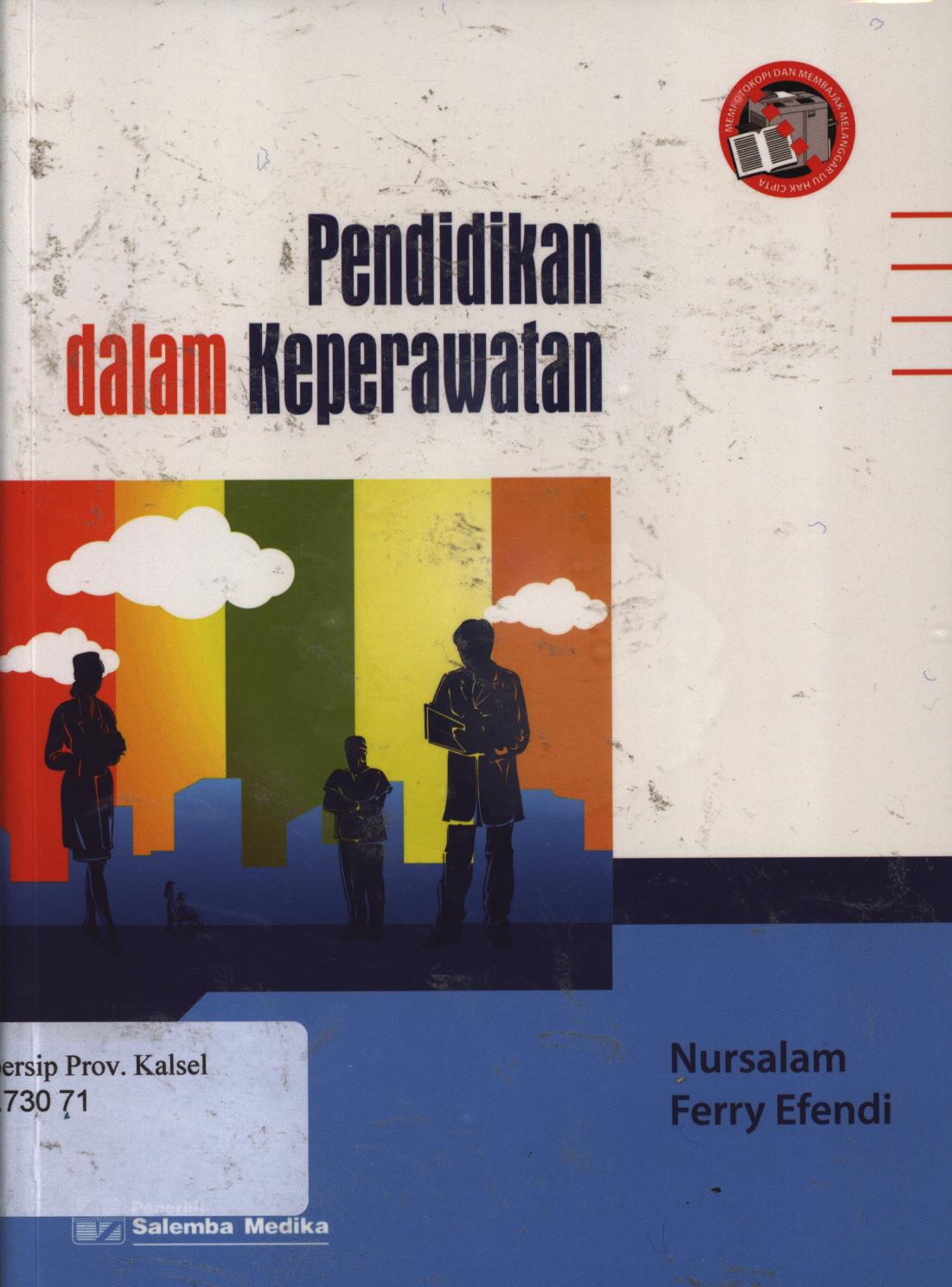Cover Pendidikan dalam keperawatan / Nursalam, Ferry Efendi