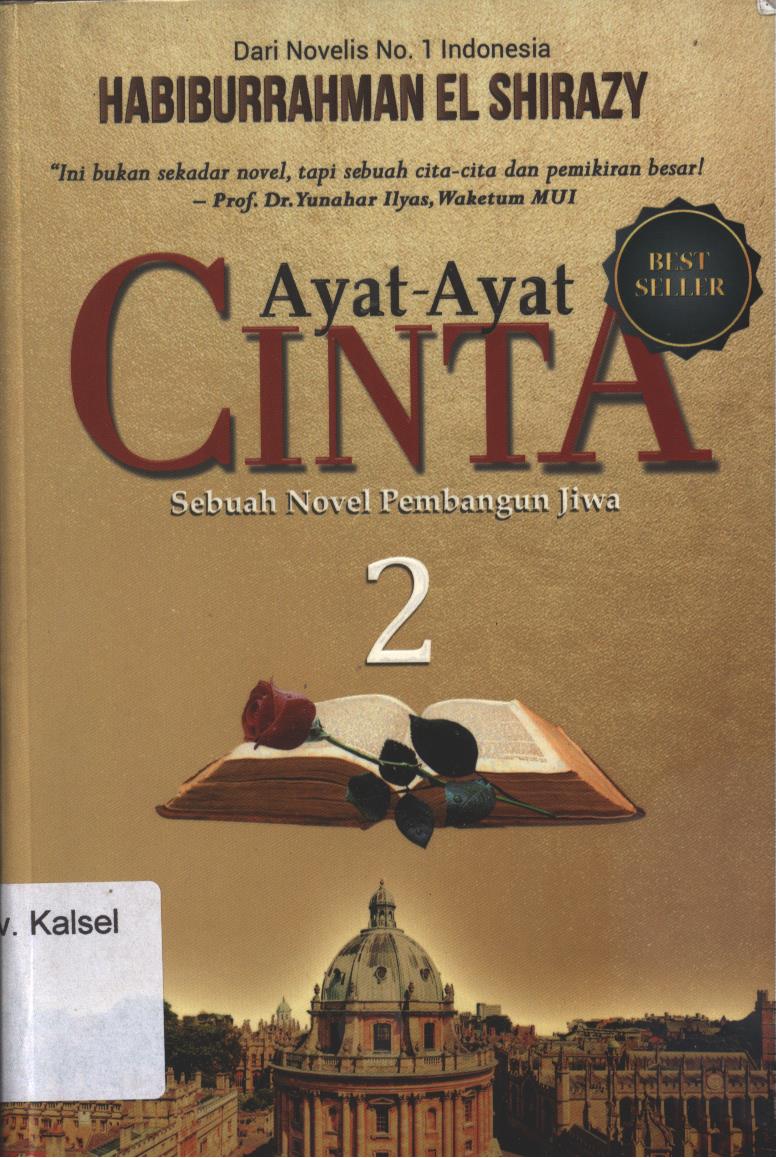 Cover Ayat-Ayat Cinta (2) / Habiburrahman El Shirazy ; editor, Syahrudin El Fikri