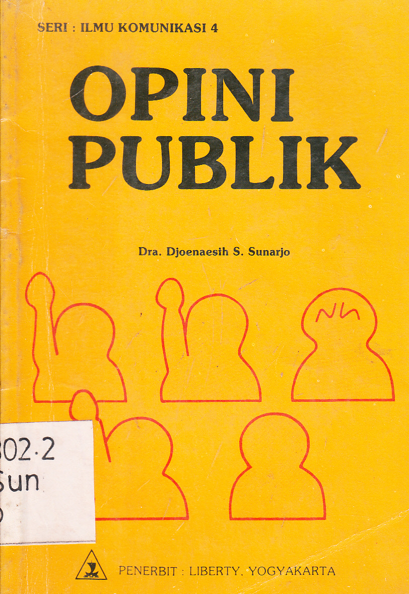 Cover Opini Publik / Djoenaesih S. Sunarjo