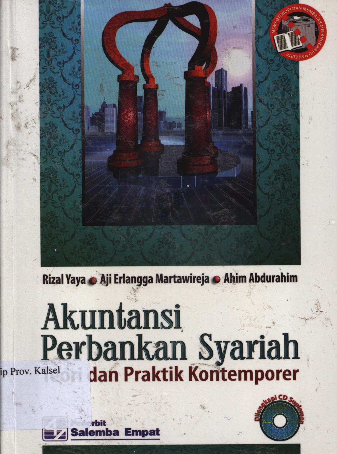 Cover Akuntansi perbankan syariah :  Teori dan praktik kontemporer / Rizal Yaya, Aji Erlangga Martawireja, dan Ahim Abdurahim