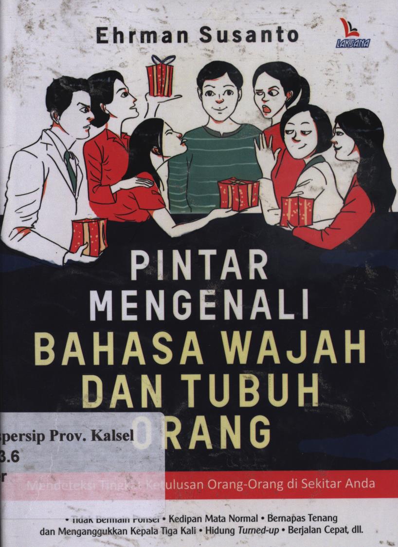 Cover Pintar mengenali bahasa wajah dan tubuh orang / Ehrman susanto ; Editor, Aini
