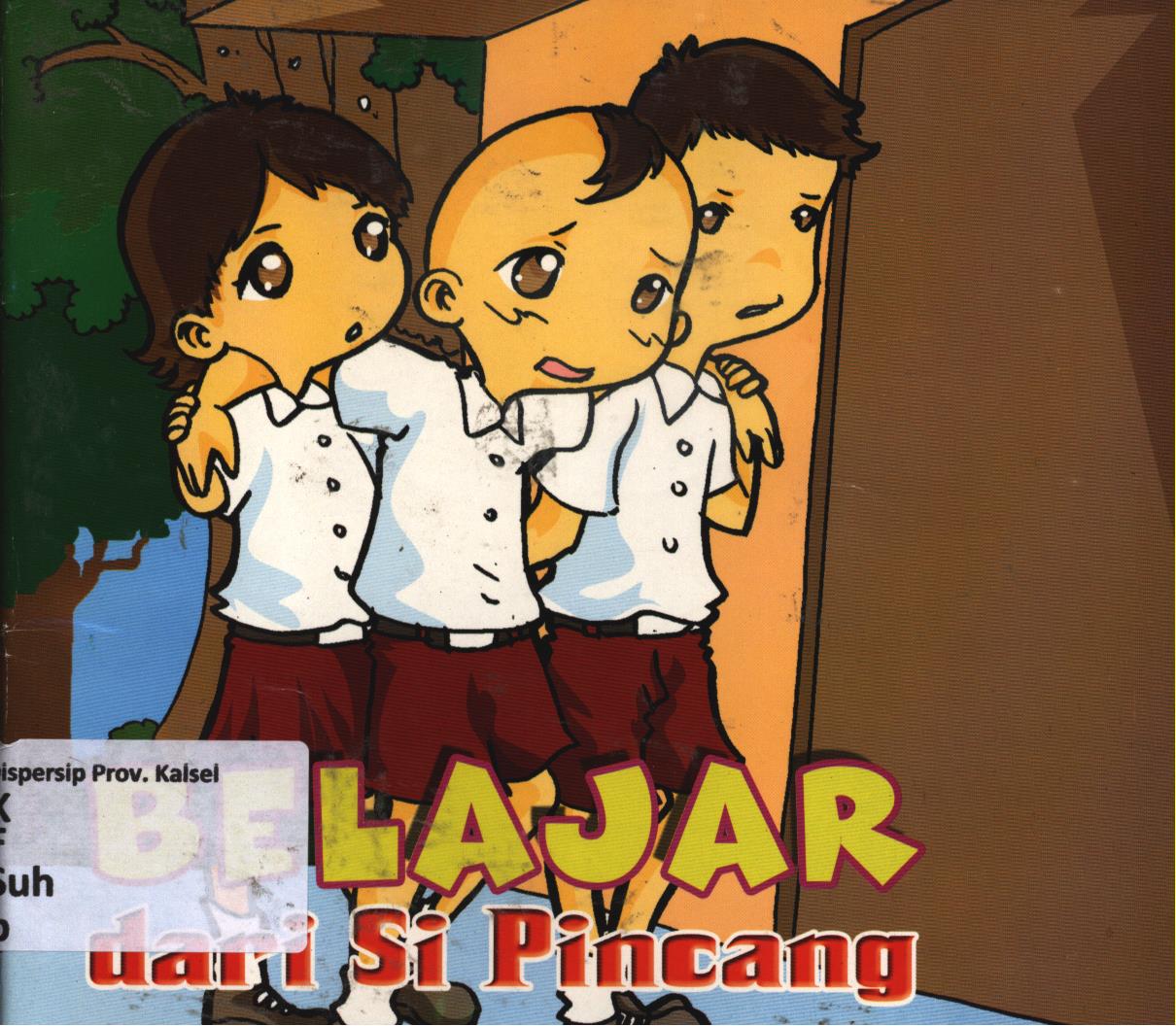 Cover Belajar dari si pincang / Suharjo Sigab