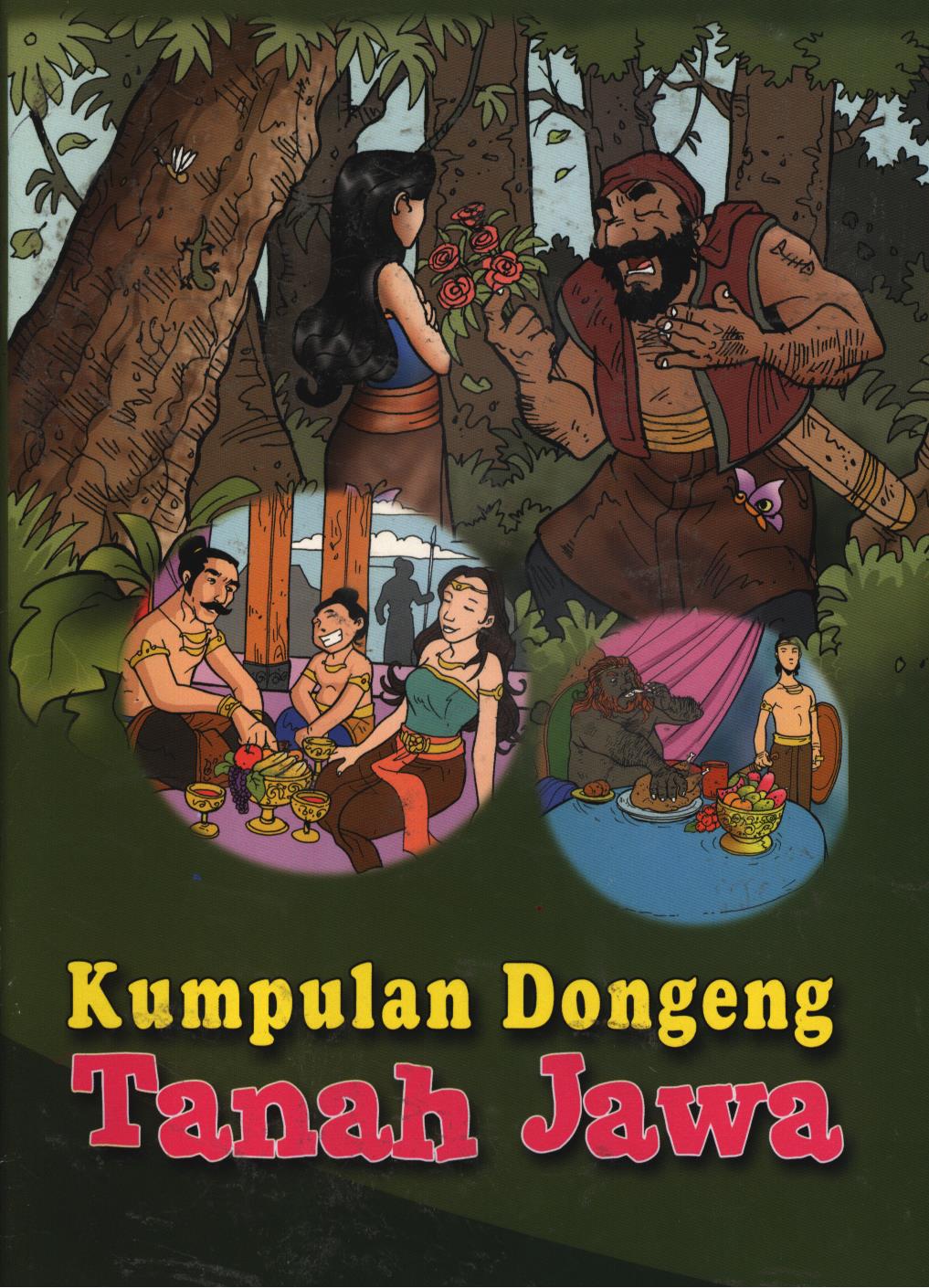 Cover Kumpulan dongeng tanah Jawa / Vievid D. Utami