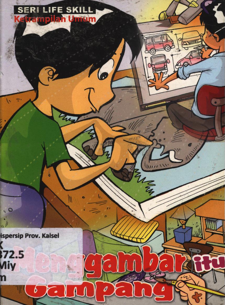 Cover Menggambar itu gampang / Miyanto