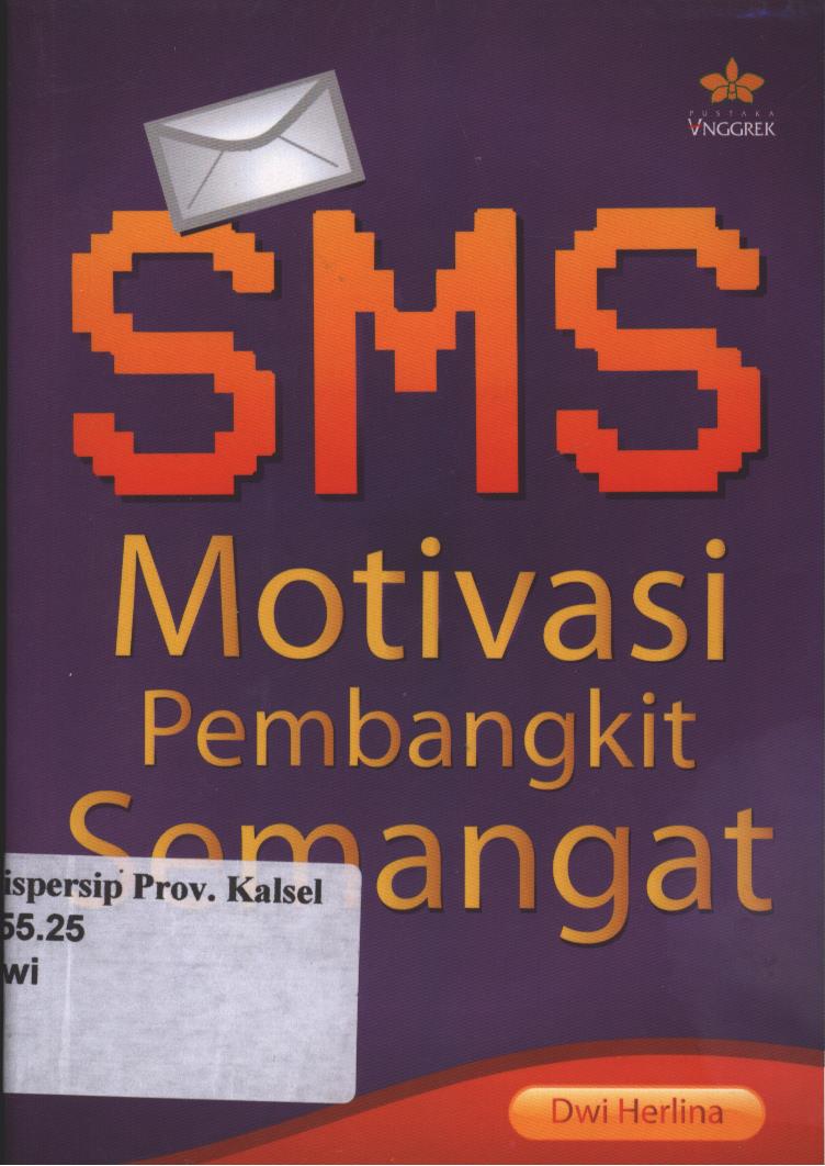 Cover Sms Motivasi Pembangkit Semangat / Dwi Herlina