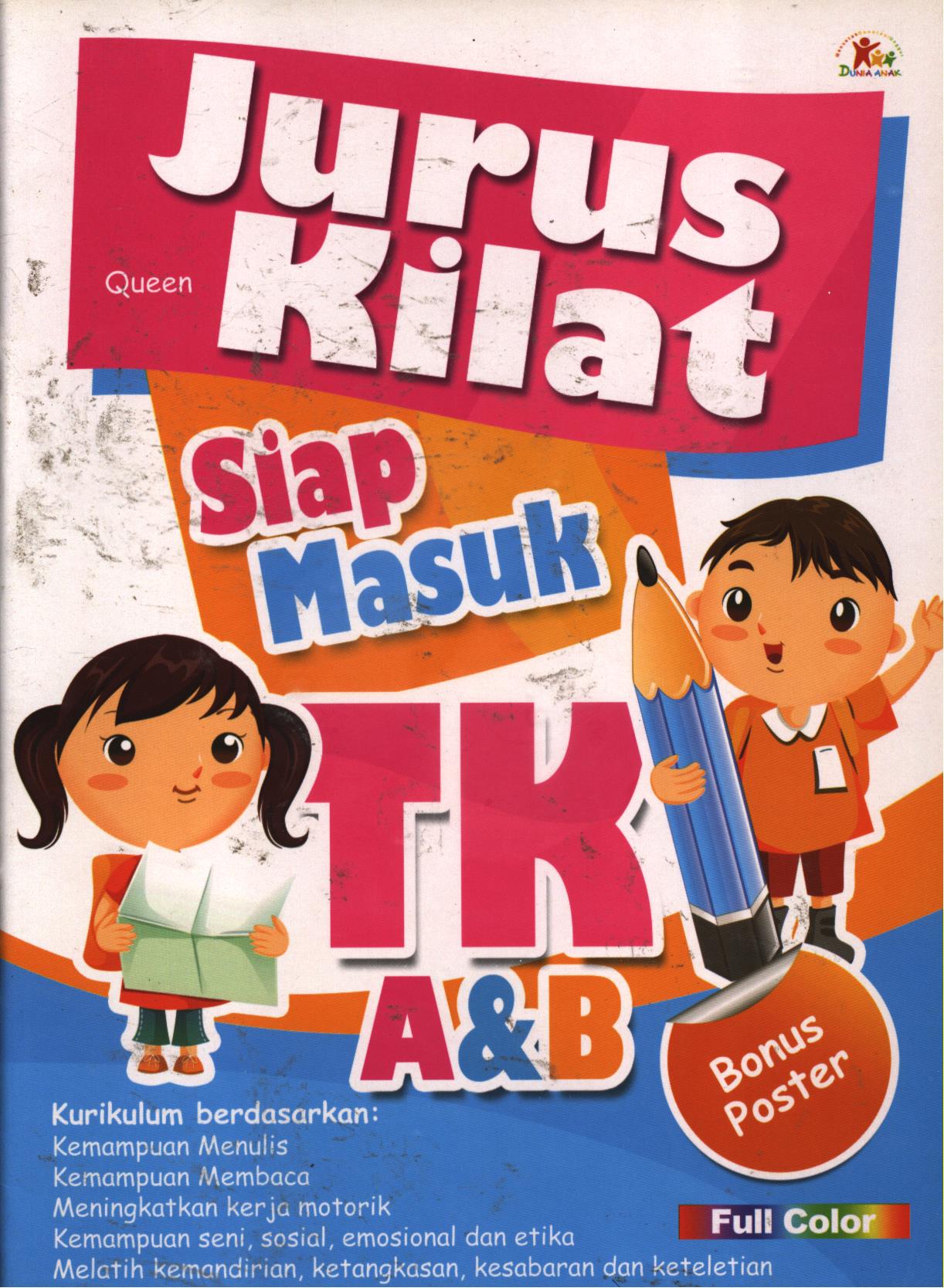 Cover Jurus kilat siap masuk TK A dan B / Quinn ; penyunting, Sanusi