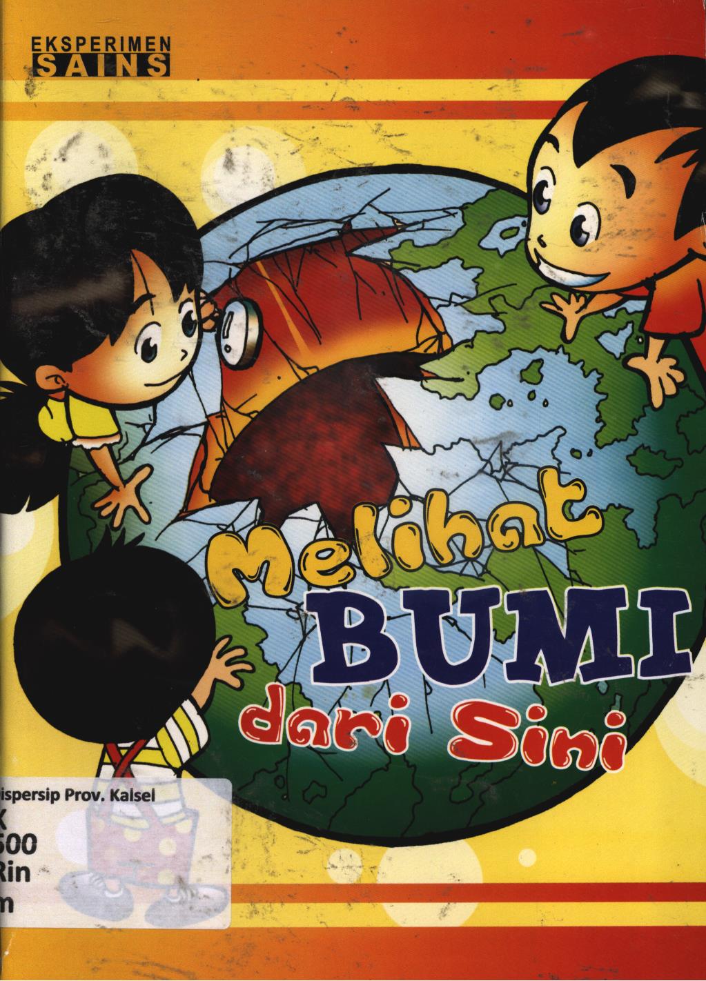 Cover Melihat bumi dari sini / Rina Dyah