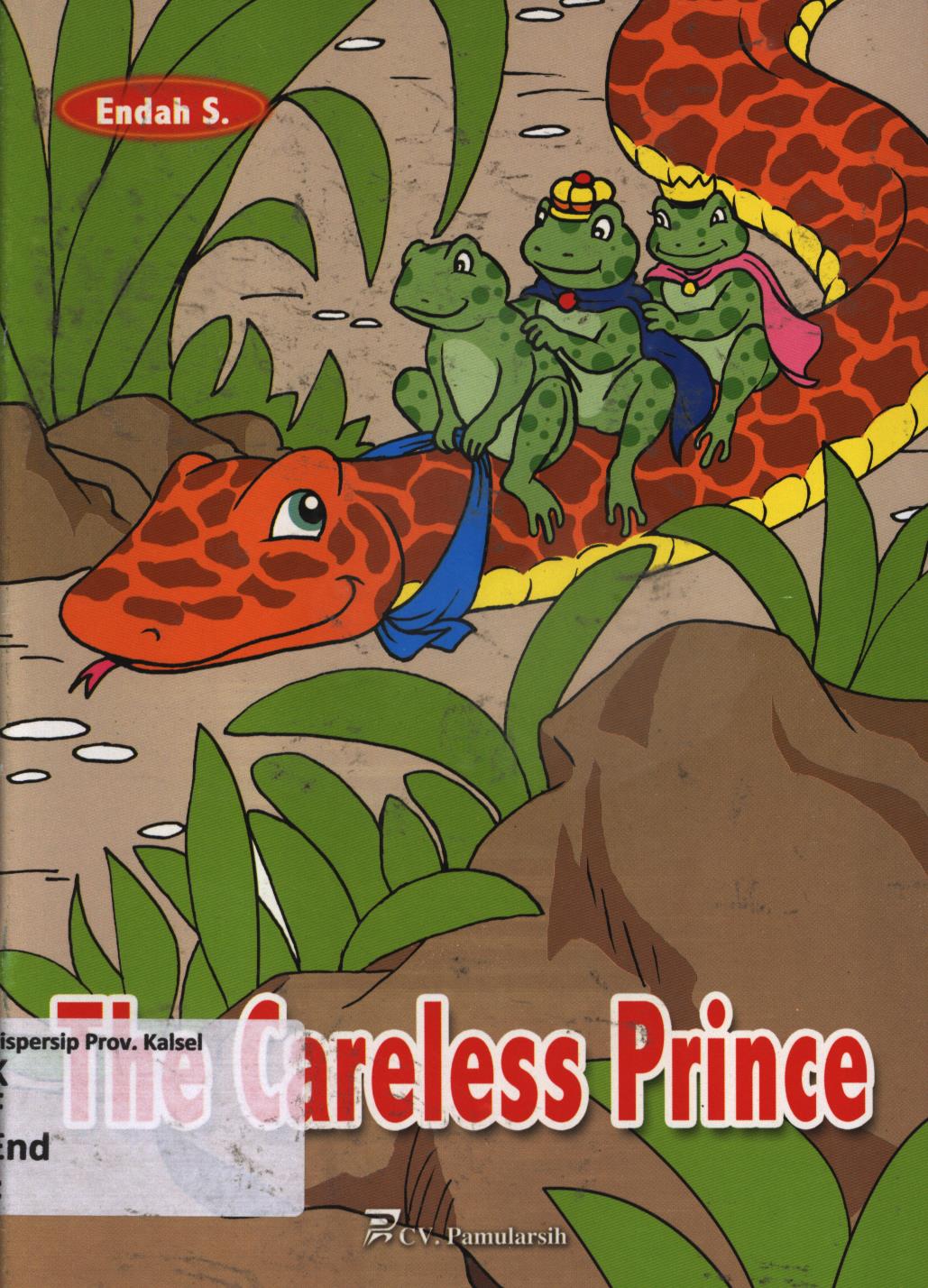 Cover The cereless prince / Endah S. ; editor, Sulistiono