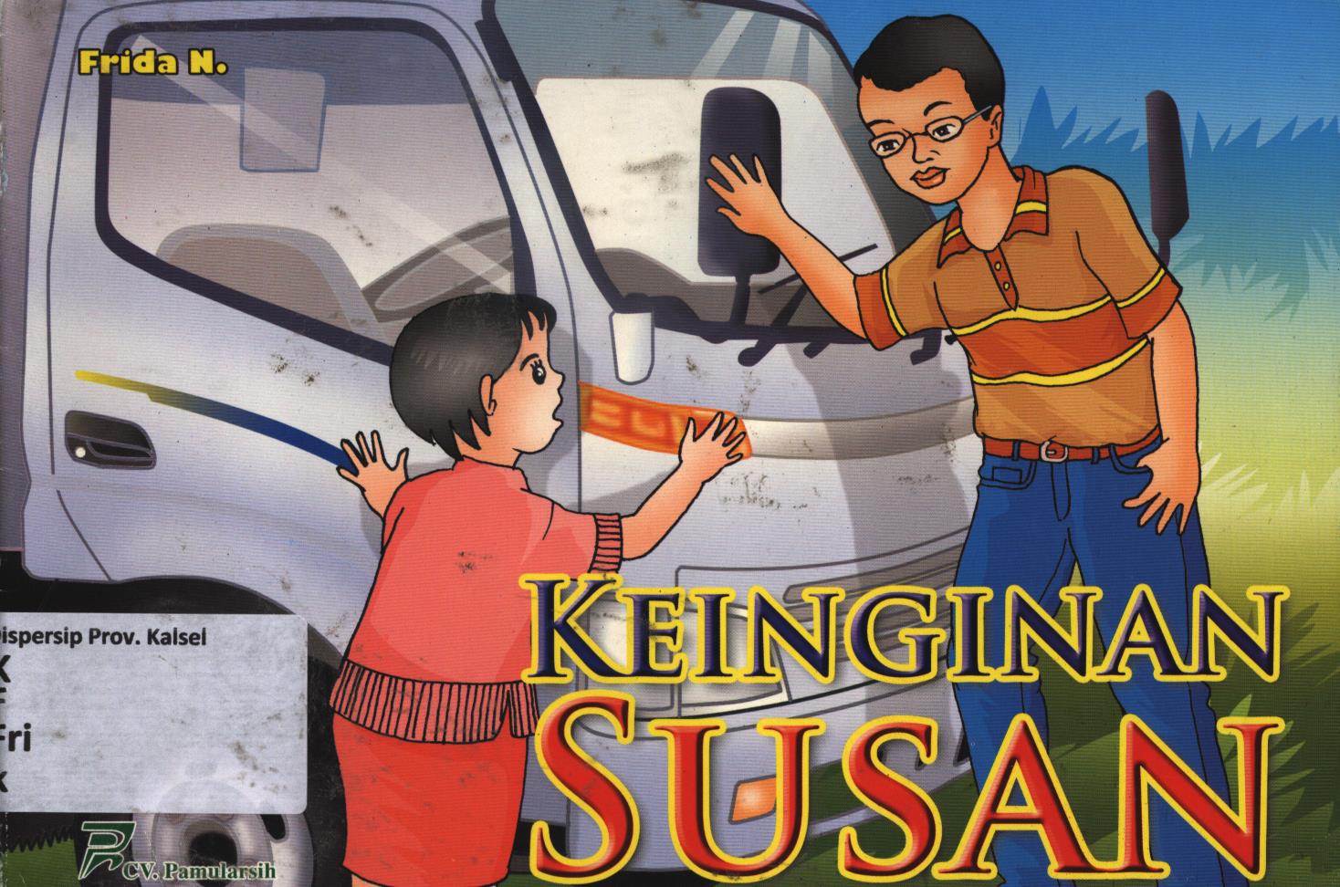 Cover Keinginan Susan / Frida N ; editor, Sri Purwaningsih