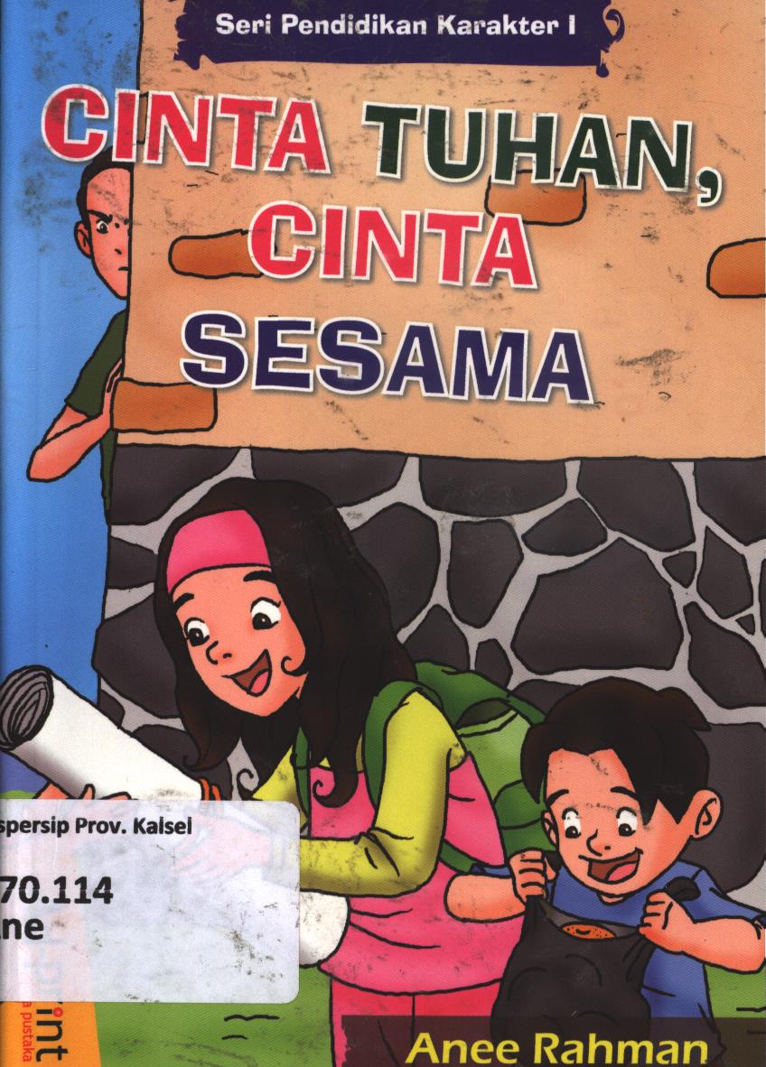 Cover Cinta Tuhan, cinta sesama / Anee Rahman ; editor, Chaerul Rochman