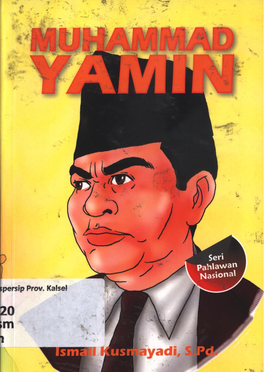 Cover Muhammad Yamin / Ismail Kusmayadi