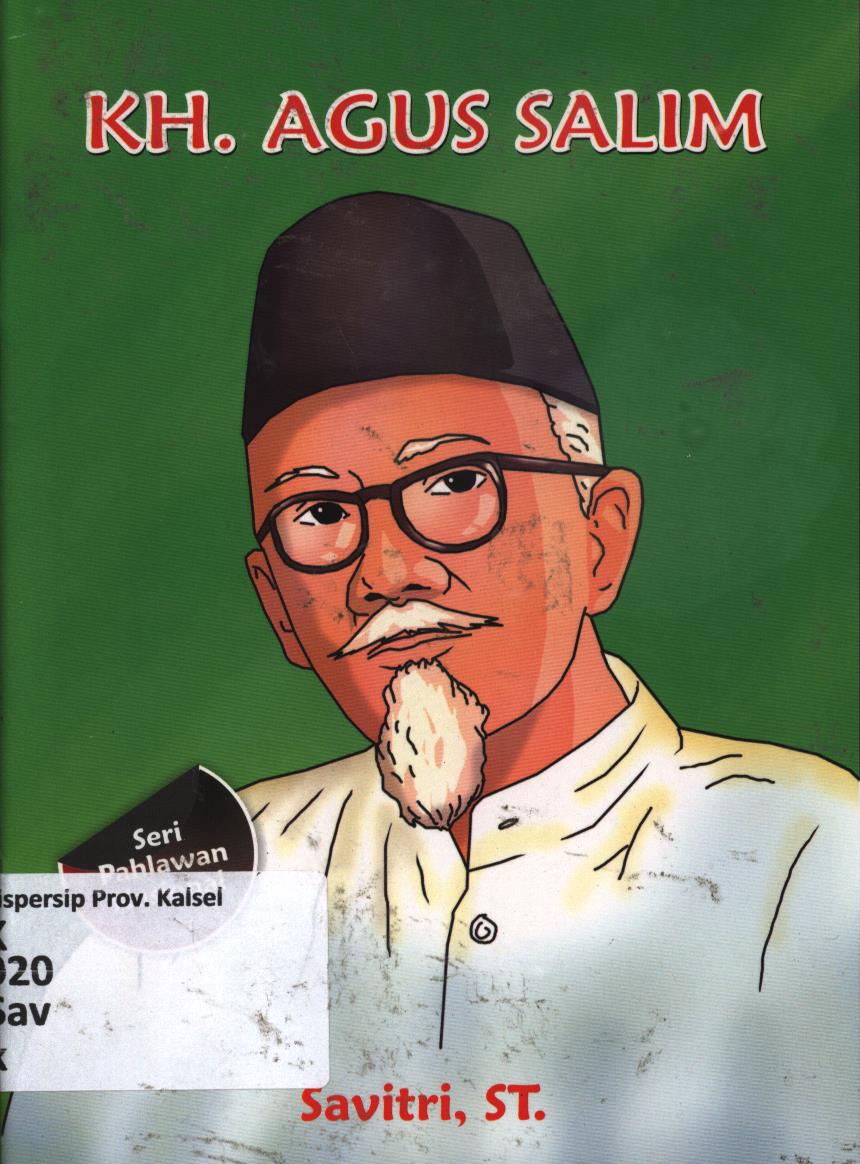Cover KH. Agus Salim / Savitri