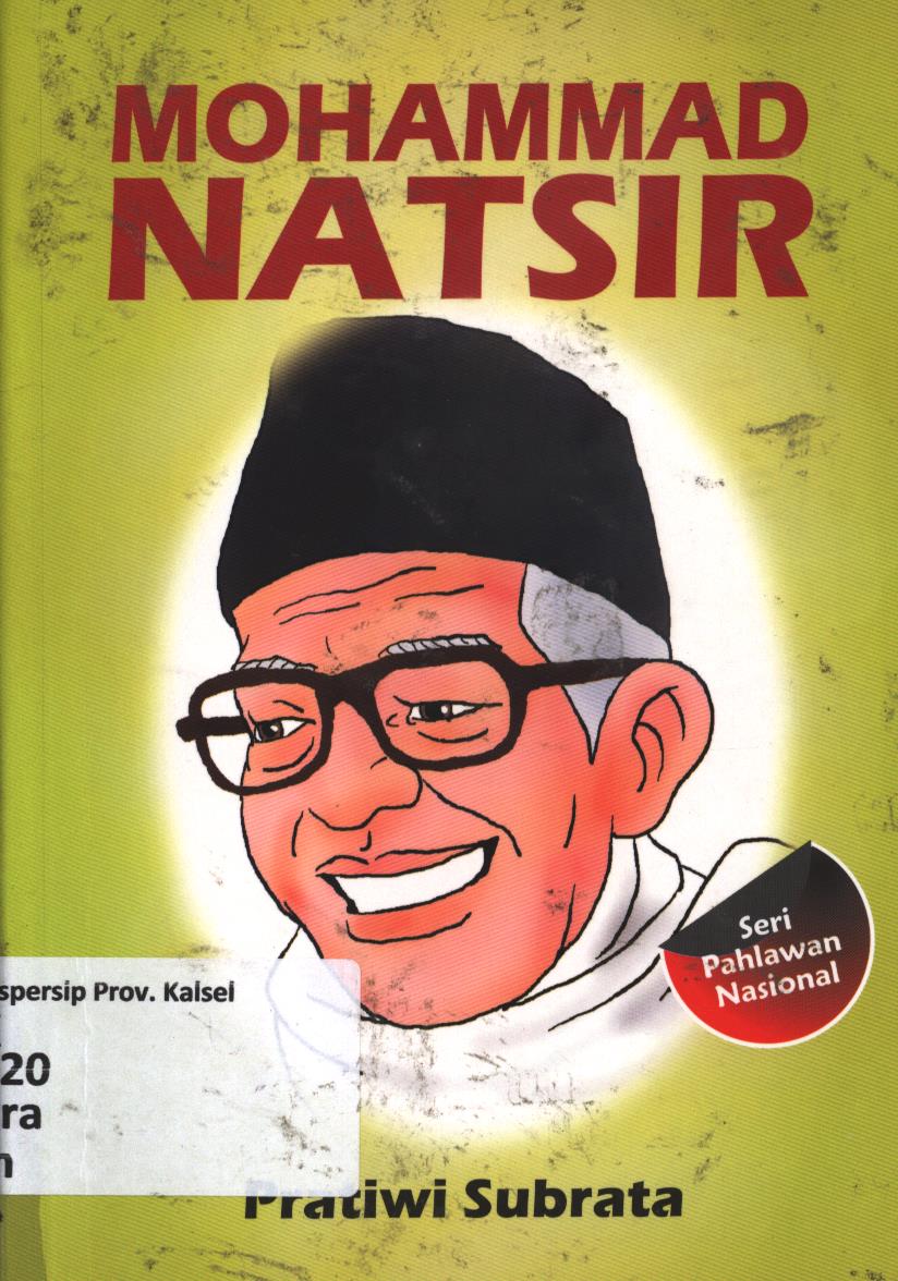 Cover Mohammad Natsir / Pratiwi Subrata