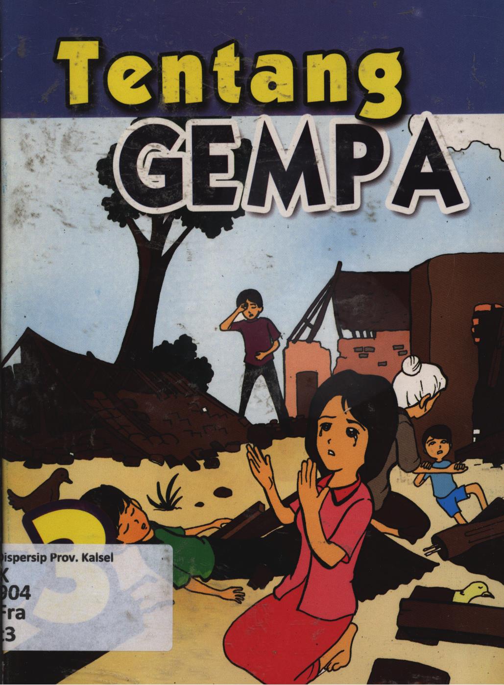 Cover Tentang gempa 3 / Frans Theo