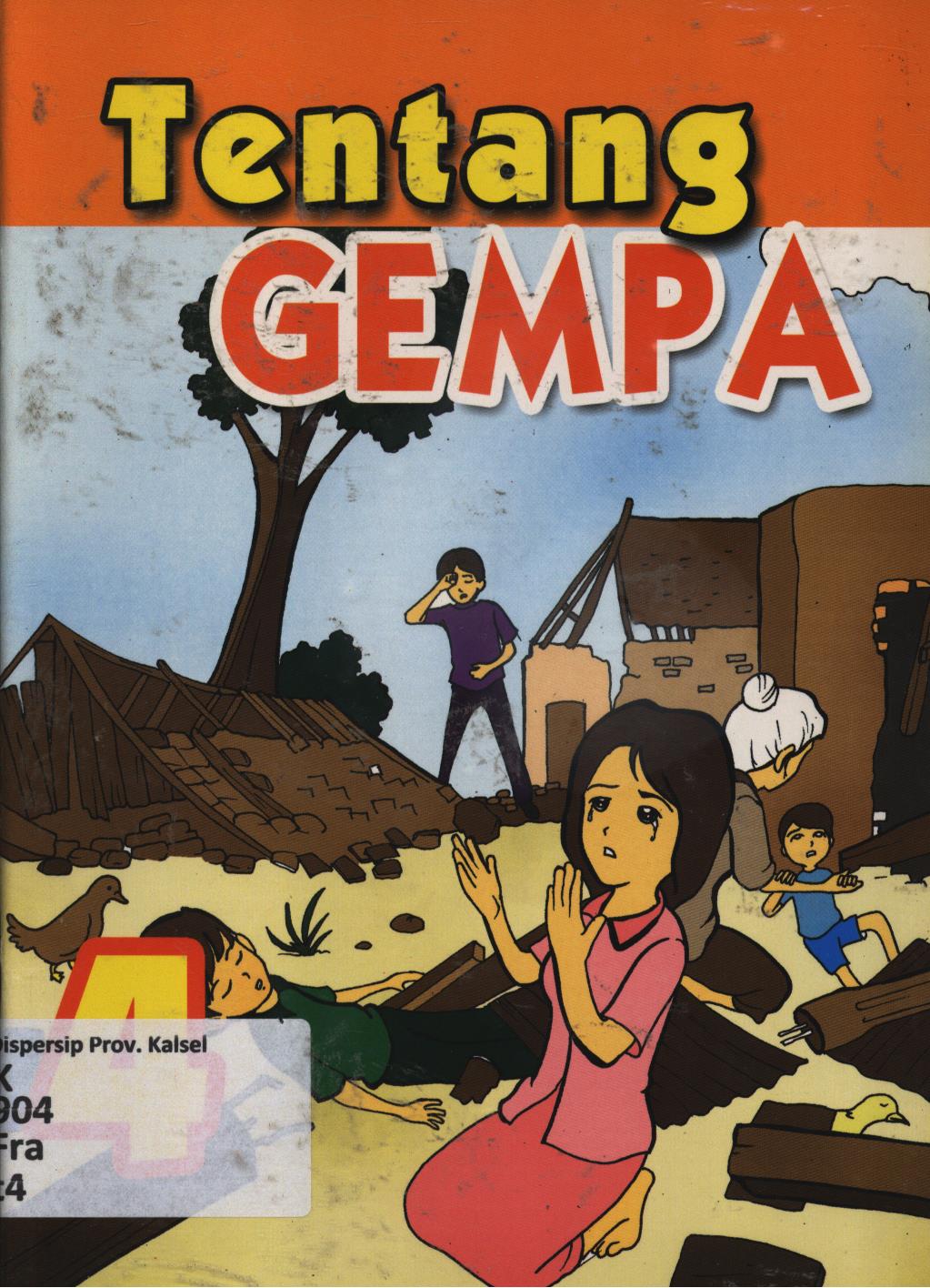 Cover Tentang gempa 4 / Frans Theo