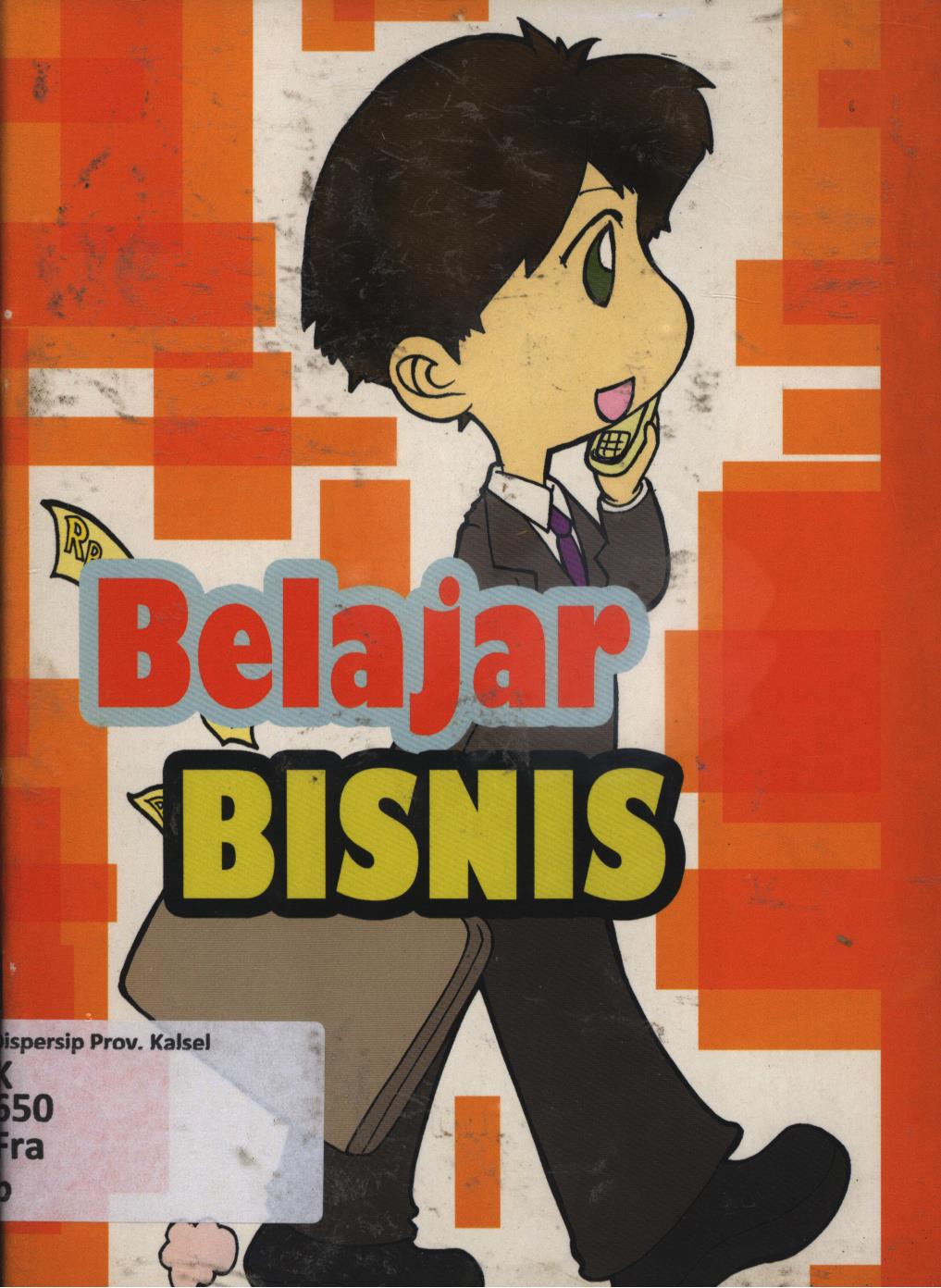 Cover Belajar bisnis / Frans Theo W.